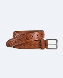 Leather belt